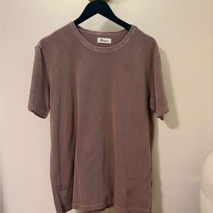 Men's Casual Mauve Tee